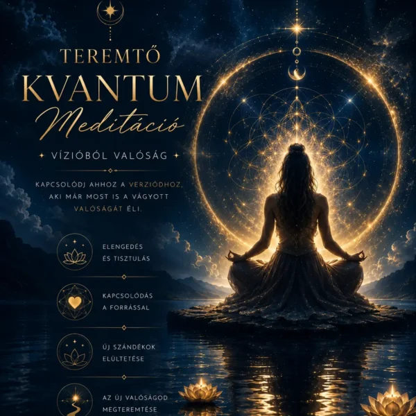 Teremtő Kvantum Meditáció – Vízióból valóság